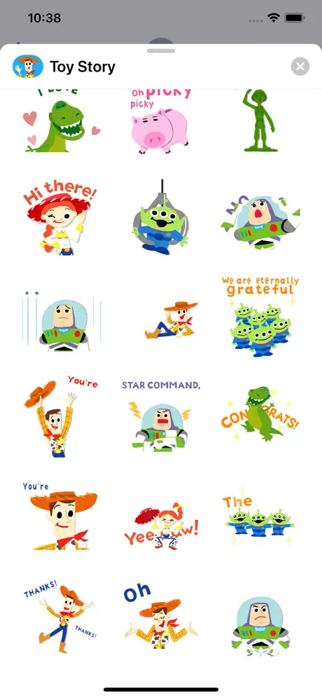 Pixar Stickers: Toy Story