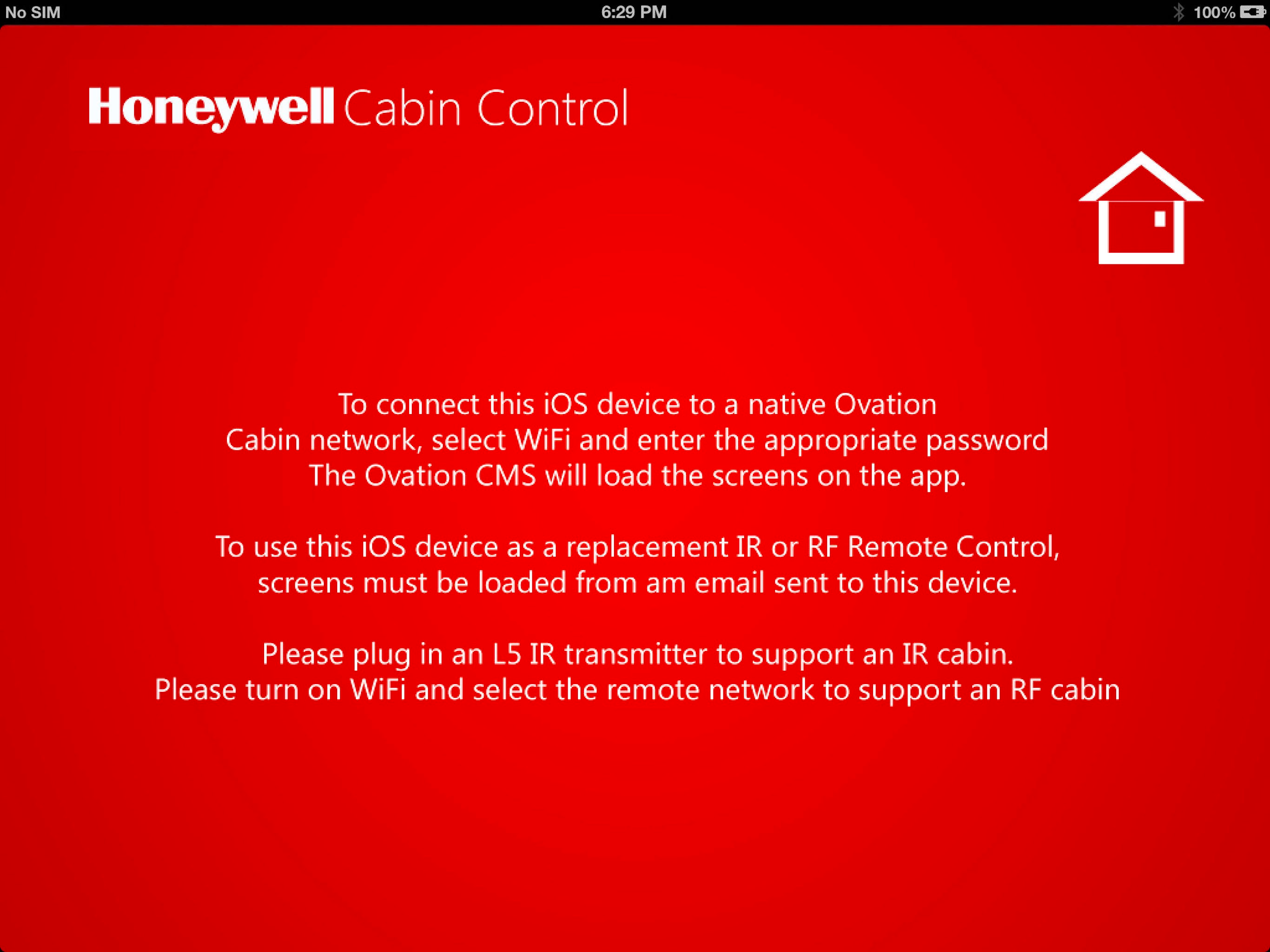 Honeywell Cabin Control