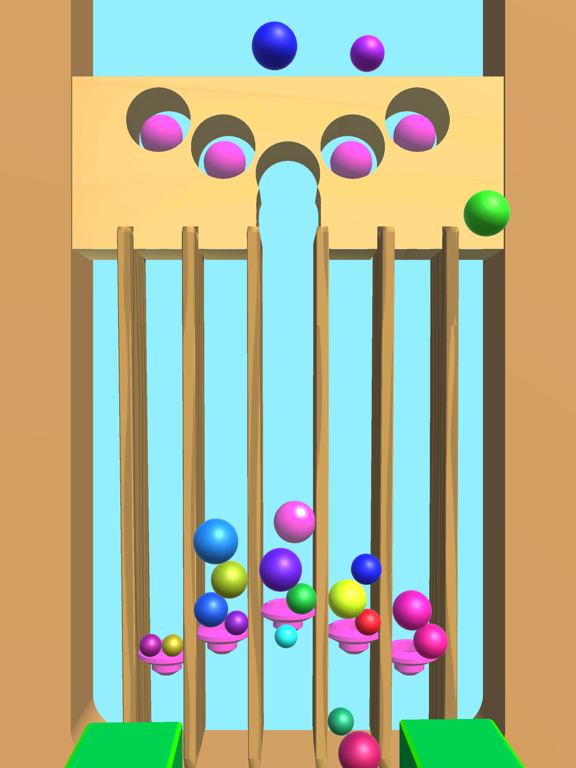 Dig Sand Color Ball iPad screenshot 5 - Games app