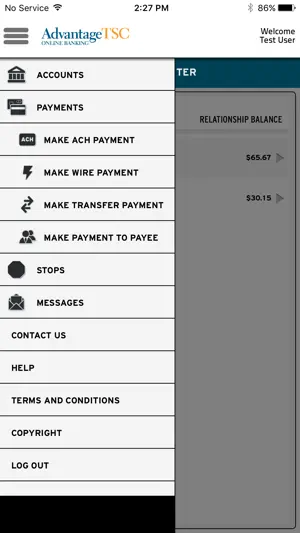 AdvantageTSC Mobile Banking screenshot 2