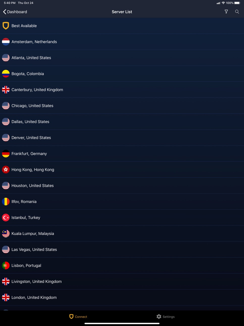 iPad screenshot