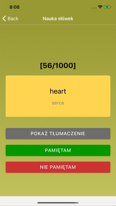 Screenshot #2 pour Angielski 1000 słówek