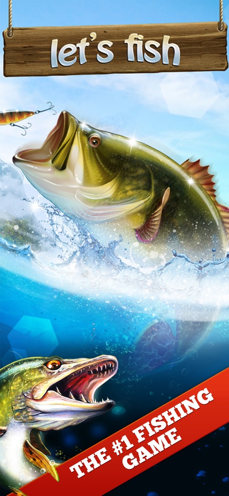 Let's Fish:Sport Fishing Games - L'application immerge les joueurs dans l'action avec des poissons bondissants réalistes et des graphismes saisissants, annonçant d'emblée son statut de jeu de pêche numéro un.