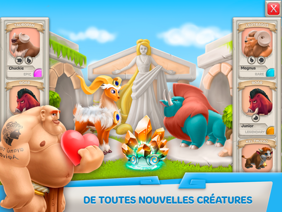 Screenshot #5 pour Legends of Olympus: Play, Farm