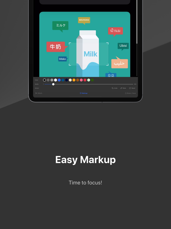 Pics21 iPad screenshot 2 - Productivity app