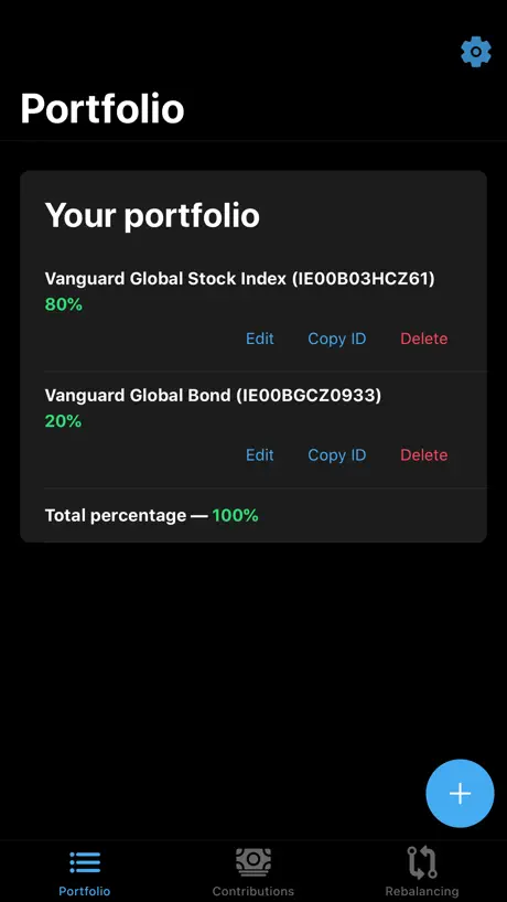 Invest Rebalancing Calculator
