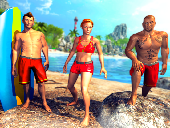 Screenshot #6 pour Emergency Beach Rescue Game