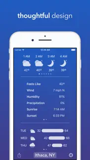 brella - personal weather iphone screenshot 2