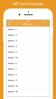 gst calculator - tax planner iPhone Captures Décran 4