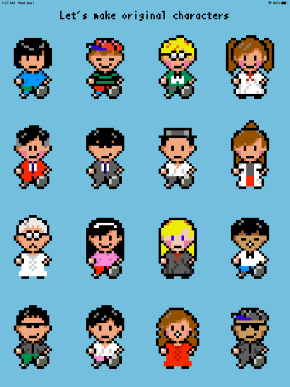 16bit avatar iPad screenshot 2 - Entertainment app