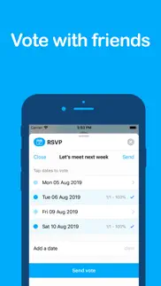 rsvp - event planning schedule iphone screenshot 3