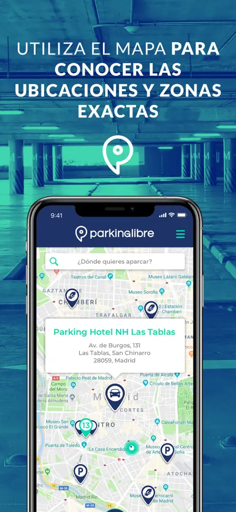 ParkingLibre, parquímetro