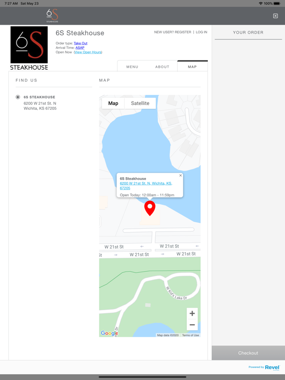 6S Steakhouse iPad screenshot 4 - Food & Drink app