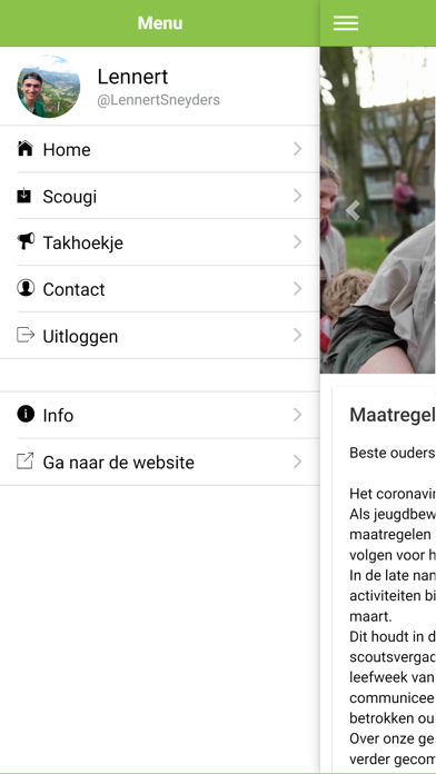 Screenshot #2 pour Scouts & Gidsen Beerse