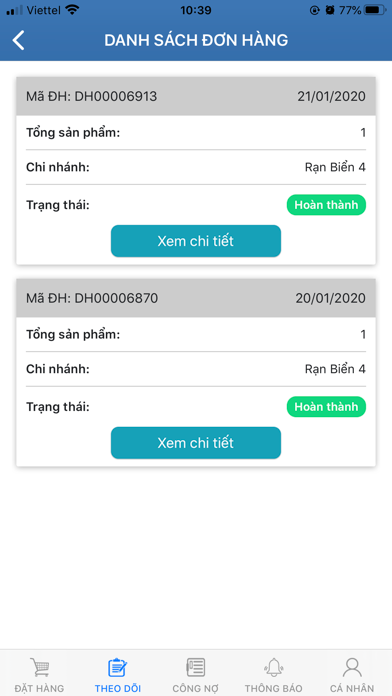App screenshot