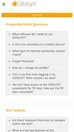CATALYST for Learning screenshot 2