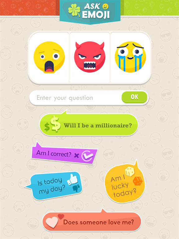 Screenshot #5 pour Ask Emoji: Spin the Fortune