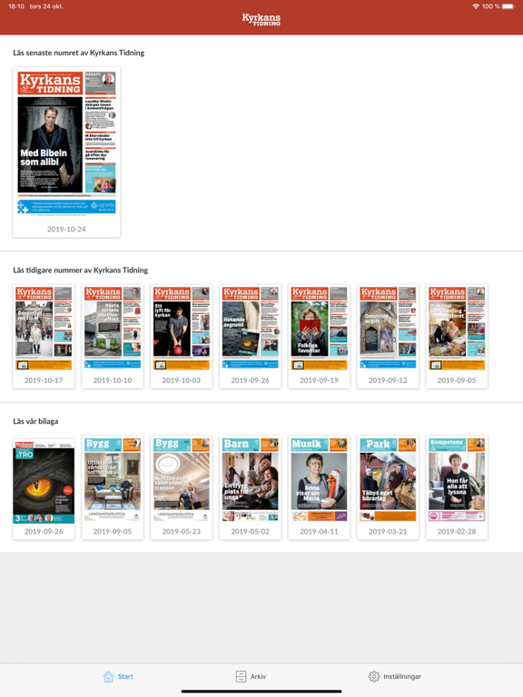 Screenshot #4 pour Kyrkans Tidning