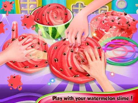Creative Watermelon Slime Funのおすすめ画像2