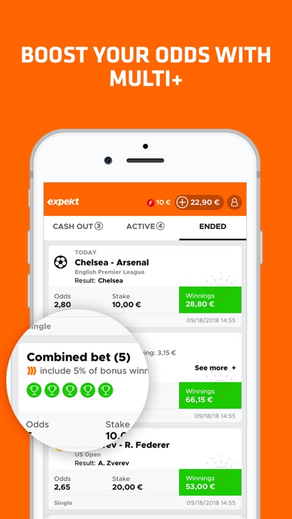 Expekt Live Sport Betting screenshot-4