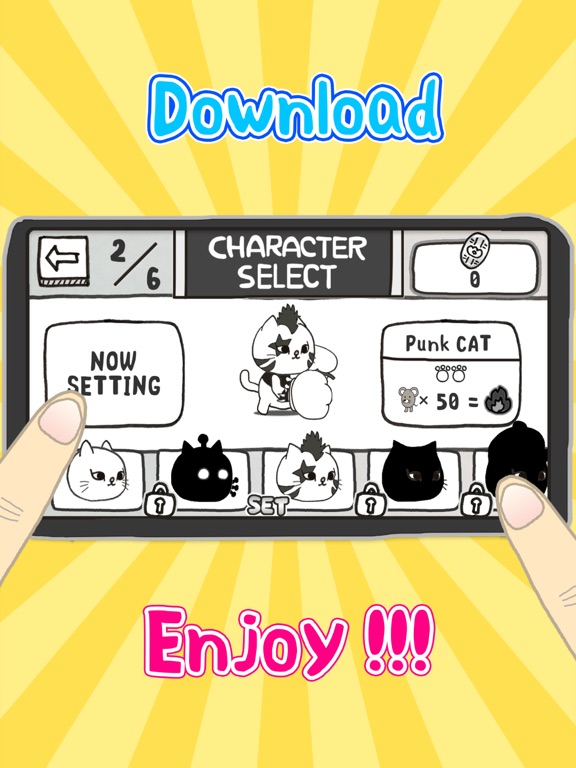 CatPunch! -Cat VS Rat! iPad screenshot