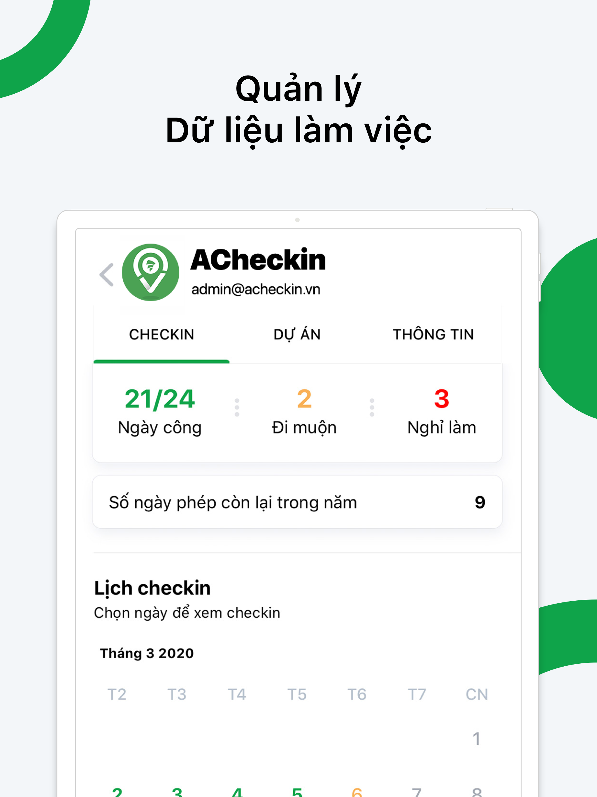 ACheckin - SmartOffice