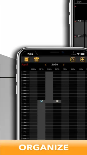 Klender Pro Calendar screenshot 1