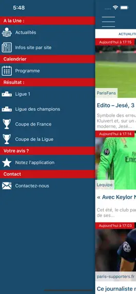 Game screenshot Paris Foot Actu hack