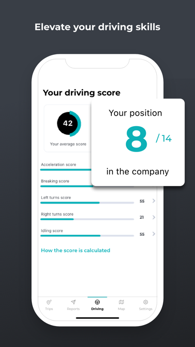 ABAX Driver Screenshot