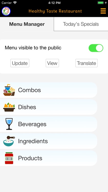 You.Menu Business screenshot-0