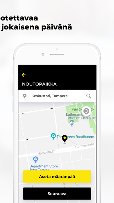 Taksi Tampere screenshot 2