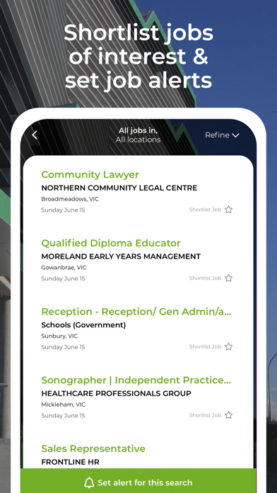 Hume Joblink Screenshot
