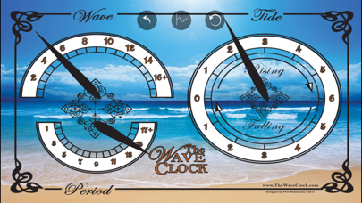 The Wave Clock Screenshot