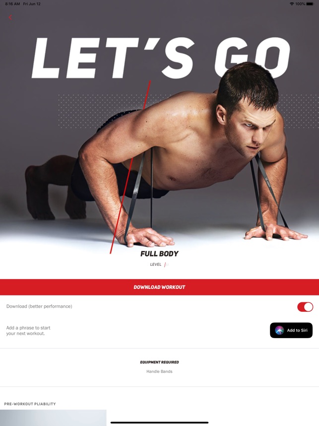 Tom Brady TB12 Fitness App Review​