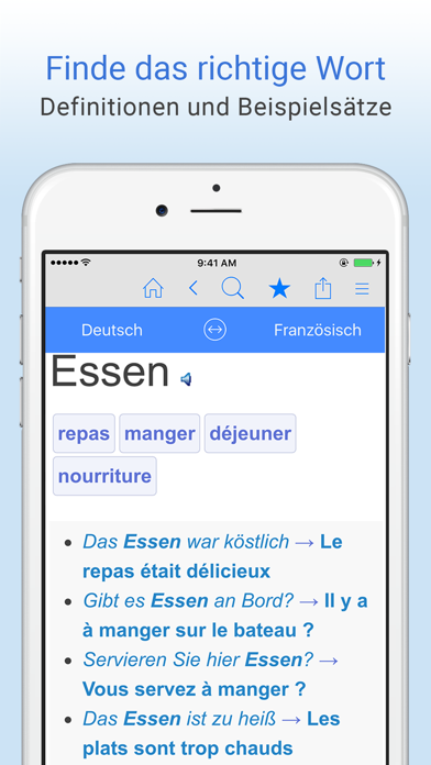 Screenshot #3 pour Deutsch–Französisch Wörterbuch