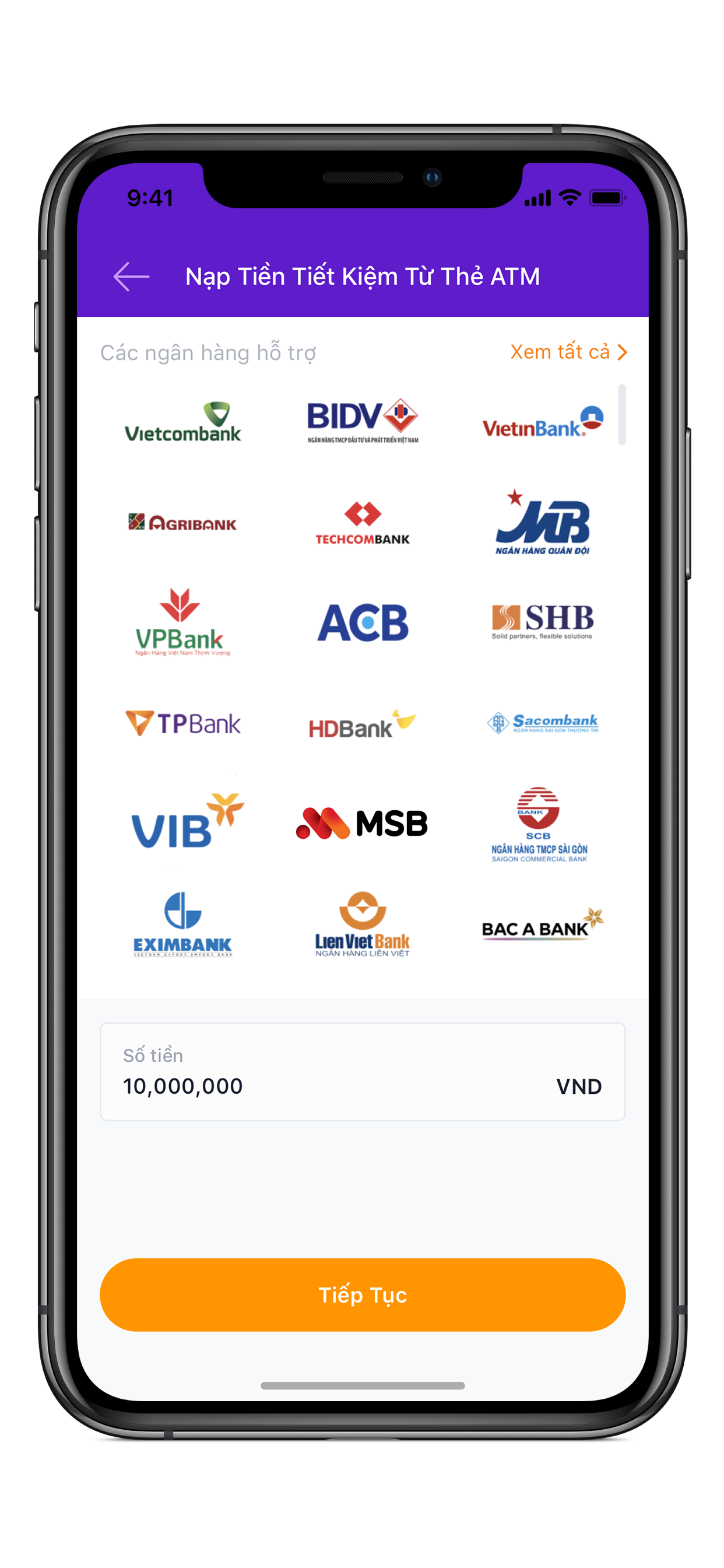 TPBank Savy-Tiết kiệm vạn năng