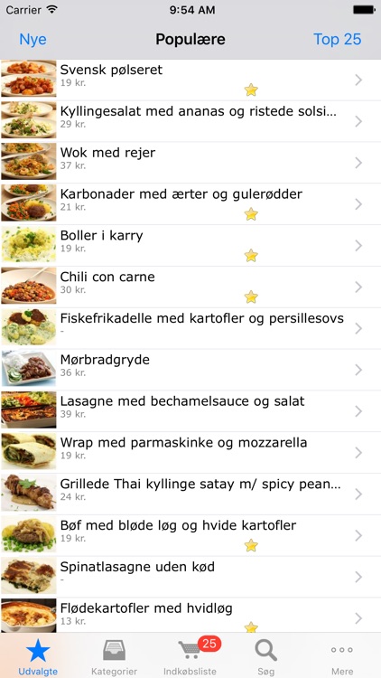 Madopskrifter.nu - Madplanen