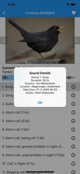 Game screenshot BirdSounds Europe apk
