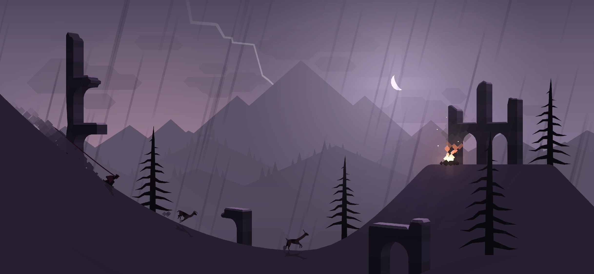 Screenshot do app Alto's Adventure