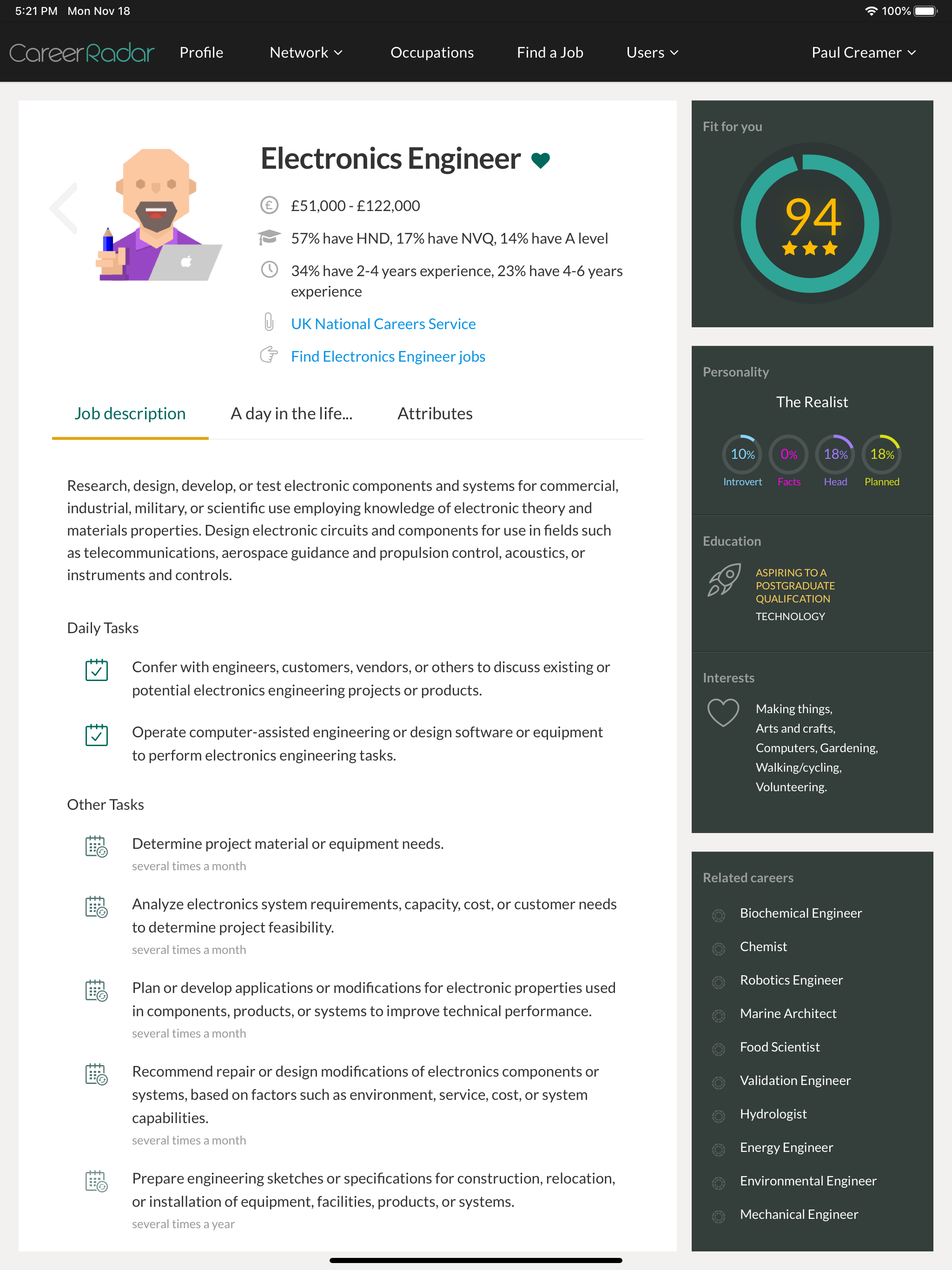 Career Radar screenshot 5