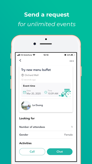 Screenshot #2 pour Feet - Meet Everyone