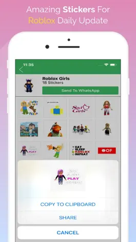 Game screenshot Stickers For Roblox Robux hack