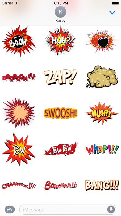 Comic Sticker Pack Screenshot