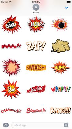 Comic Sticker Pack screenshot 2