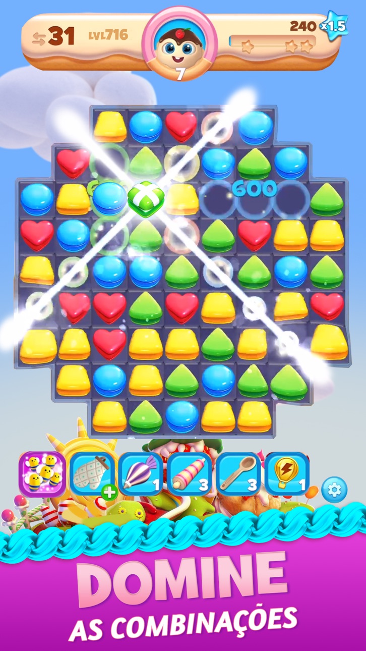 Cookie Jam Blast™ Match 3 Game Hack screenshot 3 - iOS game interface
