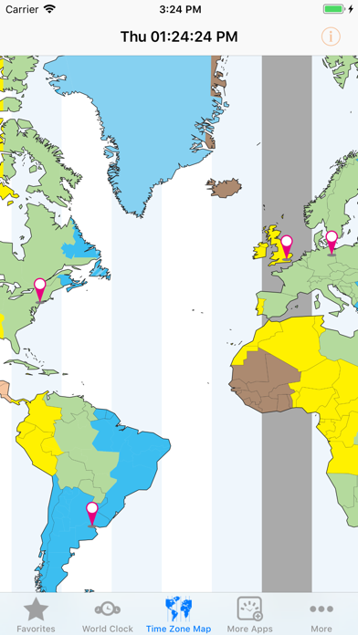 World Clock – Time Zonesのおすすめ画像4