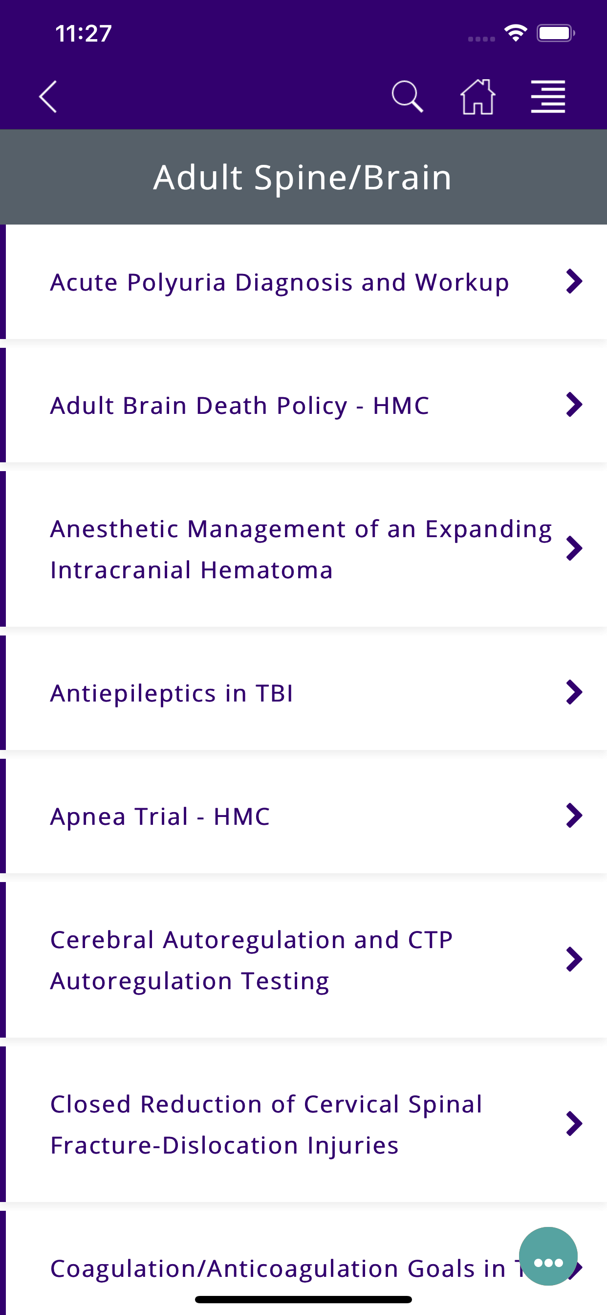 University of Washington OCCAM