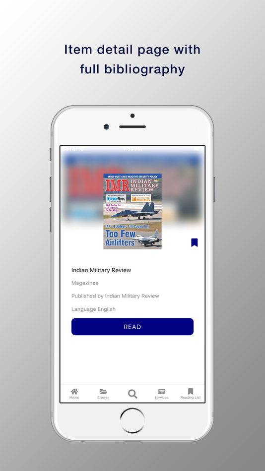 #7. DI eLibrary (iOS) 由: Refread Solutions Private Limited
