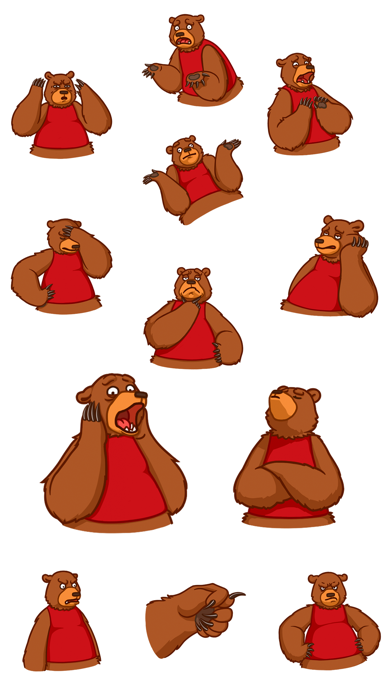 Screenshot #2 pour Best Bear Stickers
