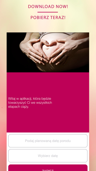 Screenshot #1 pour My pregnancy - Moja ciąża